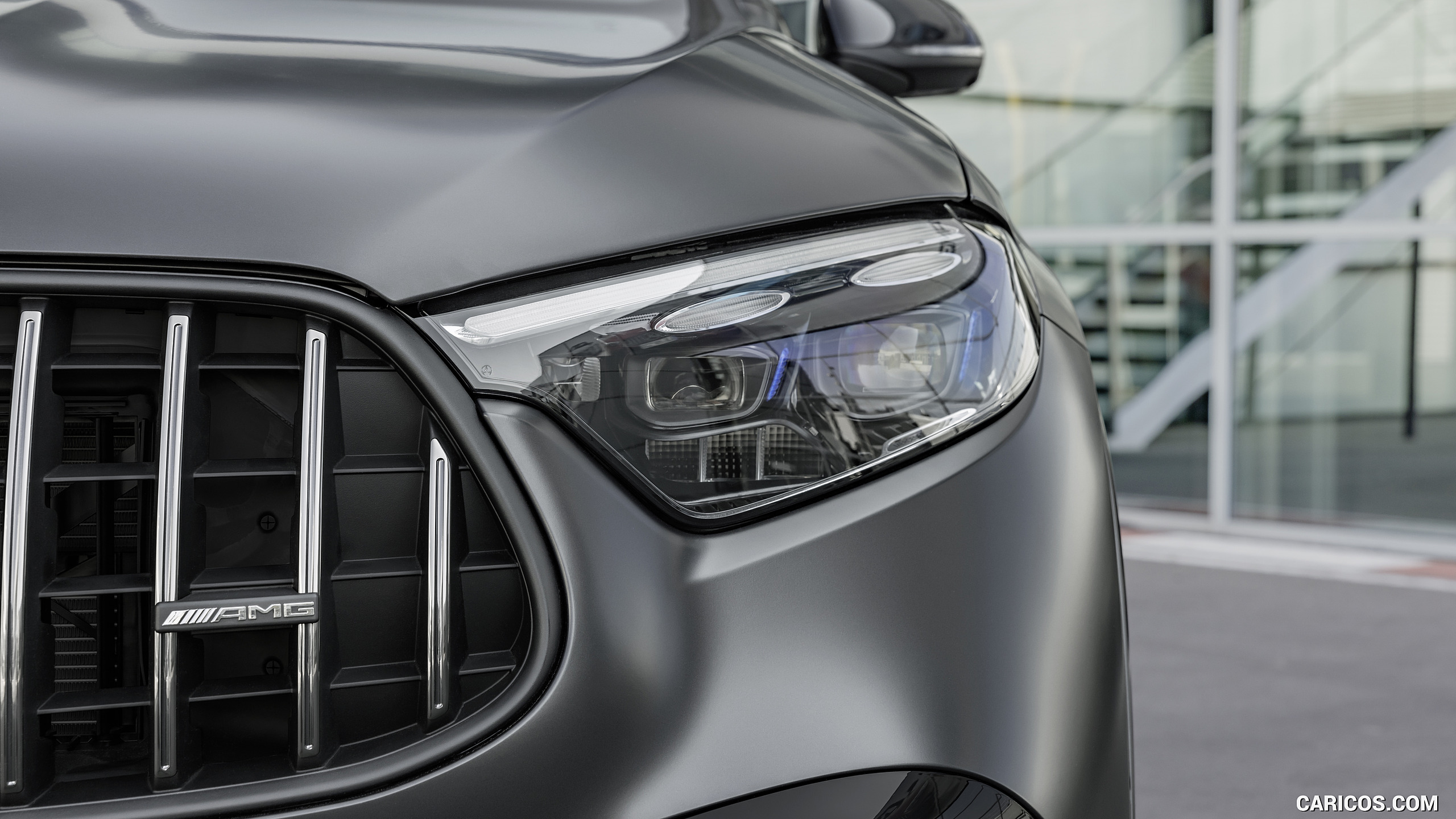 2024 Mercedes-AMG GLC 63 S E PERFORMANCE (Designo Graphite Grey Magno) - Headlight, #16 of 22