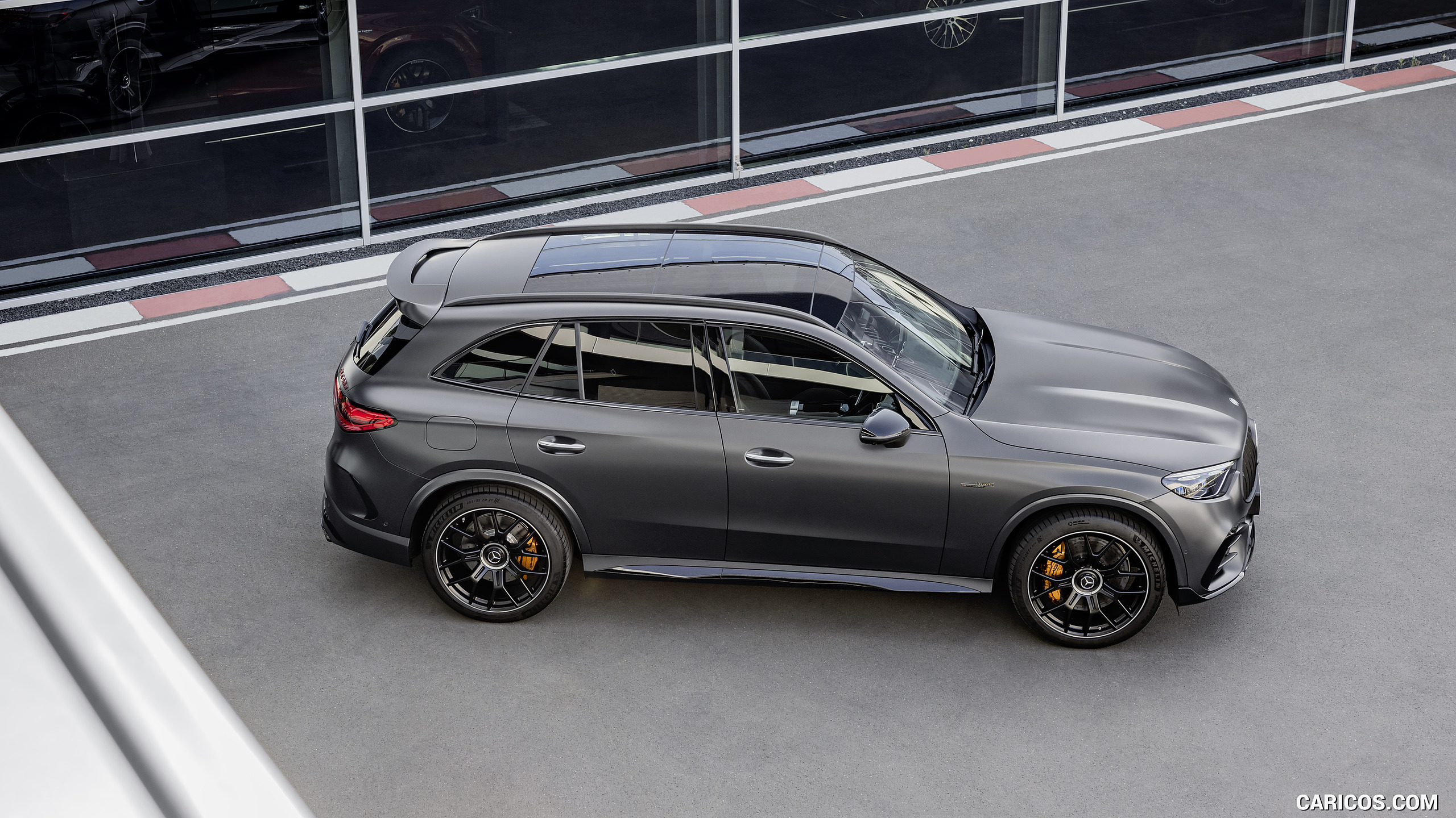 2024 Mercedes-AMG GLC 63 S E PERFORMANCE (Designo Graphite Grey Magno) - Side, #10 of 22