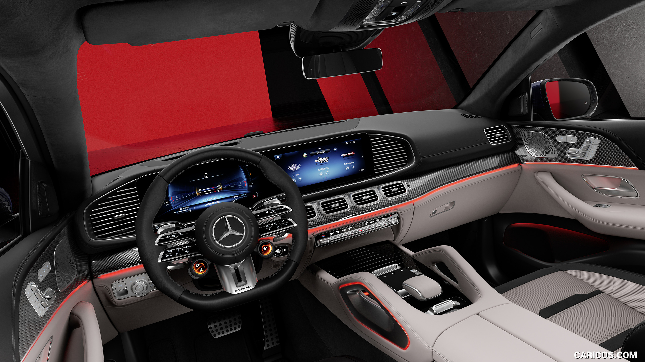 2024 MercedesAMG GLE 53 Coupe Interior Caricos