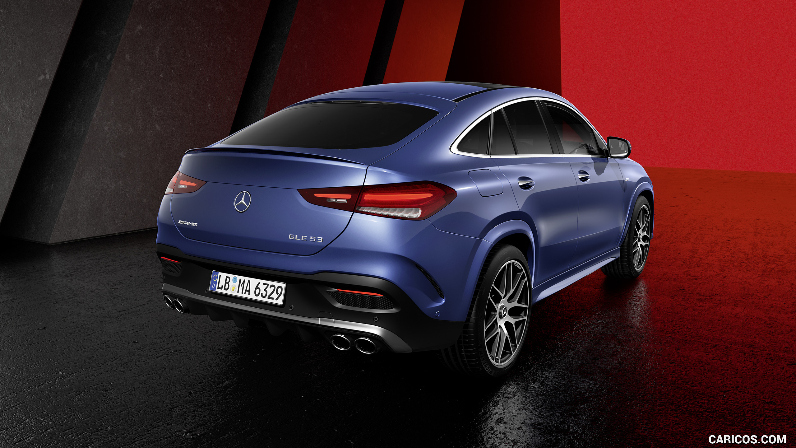 2024 Mercedes-AMG GLE 53 Coupe - Rear Three-Quarter, #4 of 9