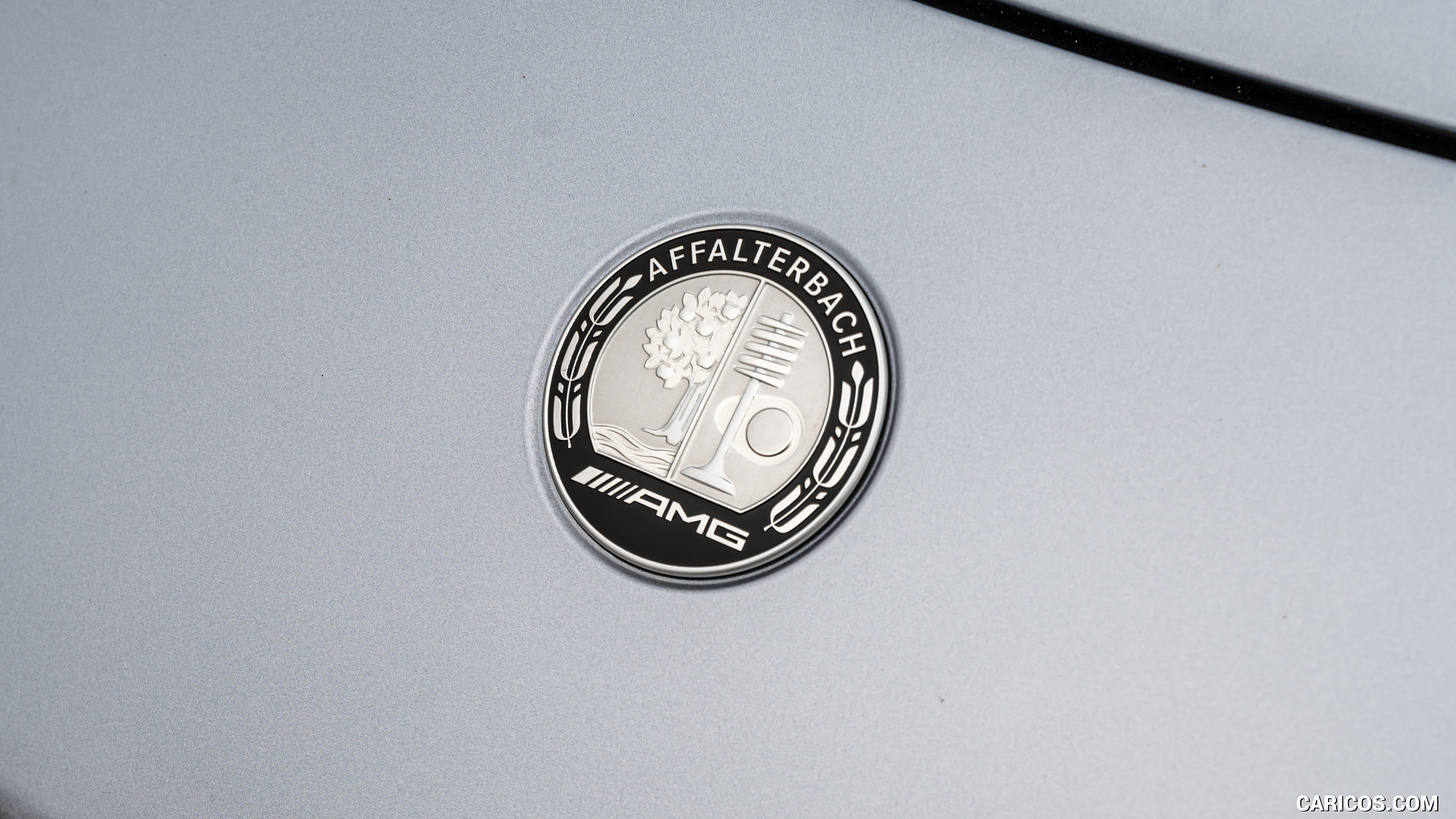 2024 Mercedes-AMG GT 63 4MATIC+ Coupé (Color: Hightech Silver metallic) - Badge, #219 of 241