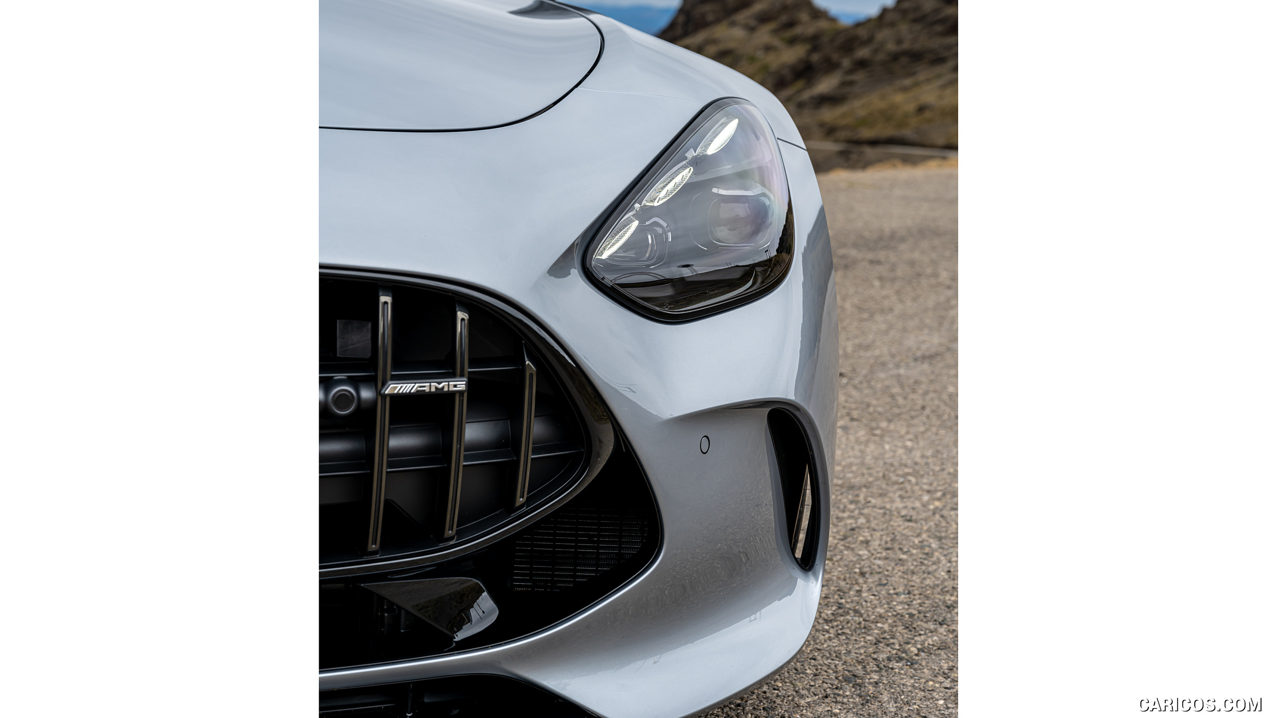 2024 Mercedes-AMG GT 63 4MATIC+ Coupé (Color: Hightech Silver metallic) - Headlight, #218 of 241