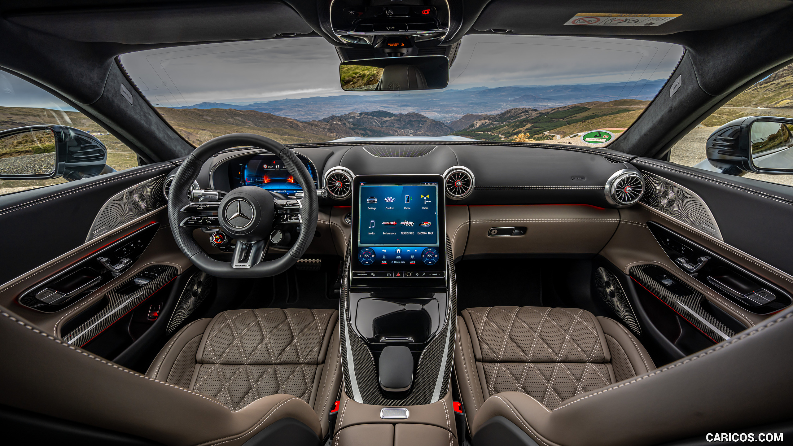 2024 Mercedes-AMG GT 63 4MATIC+ Coupé (Color: Hightech Silver metallic) - Interior, Cockpit, #231 of 241