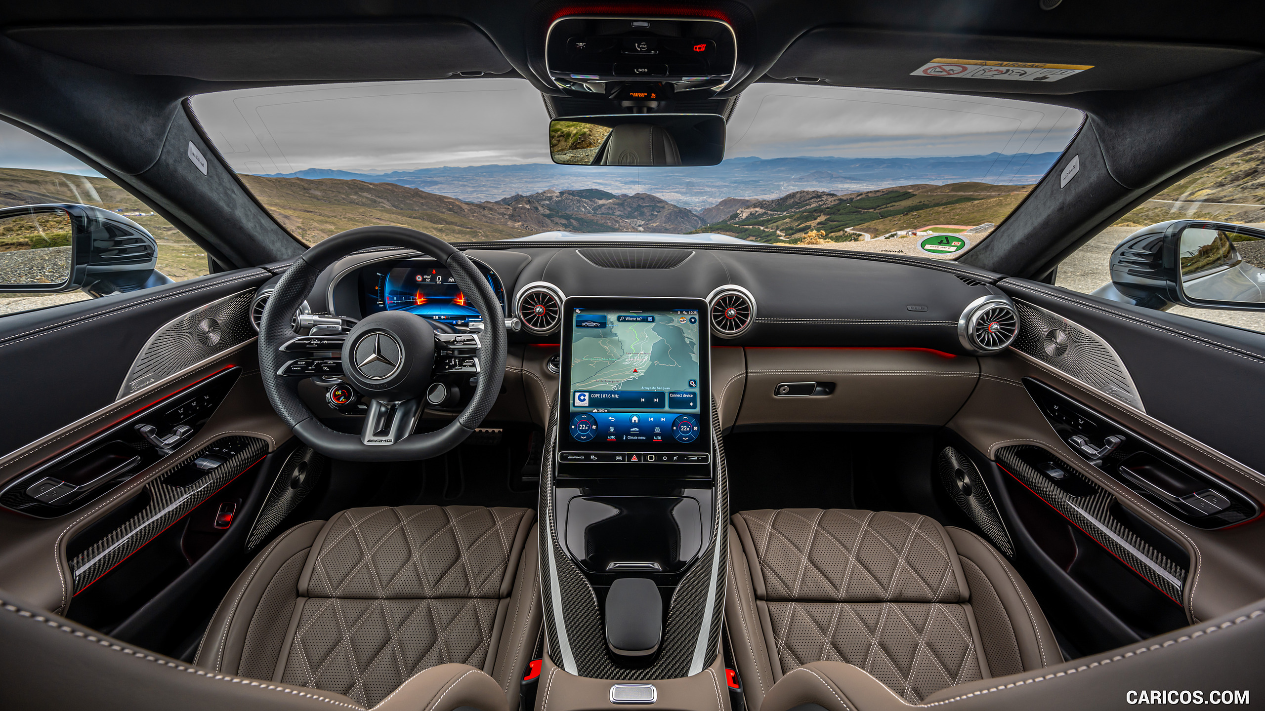 2024 Mercedes-AMG GT 63 4MATIC+ Coupé (Color: Hightech Silver metallic) - Interior, Cockpit, #232 of 241