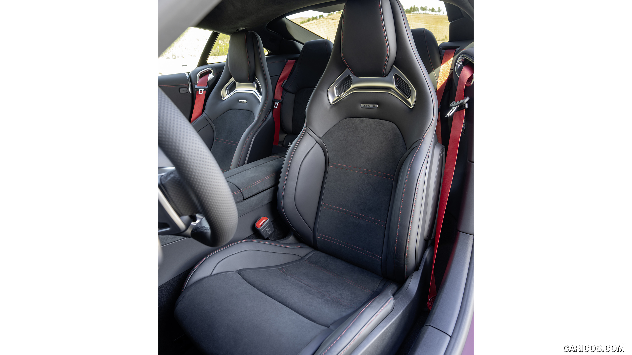 2024 Mercedes-AMG GT 63 4MATIC+ Coupé (Color: MANUFAKTUR Patagonia Red metallic) - Interior, Front Seats, #154 of 241
