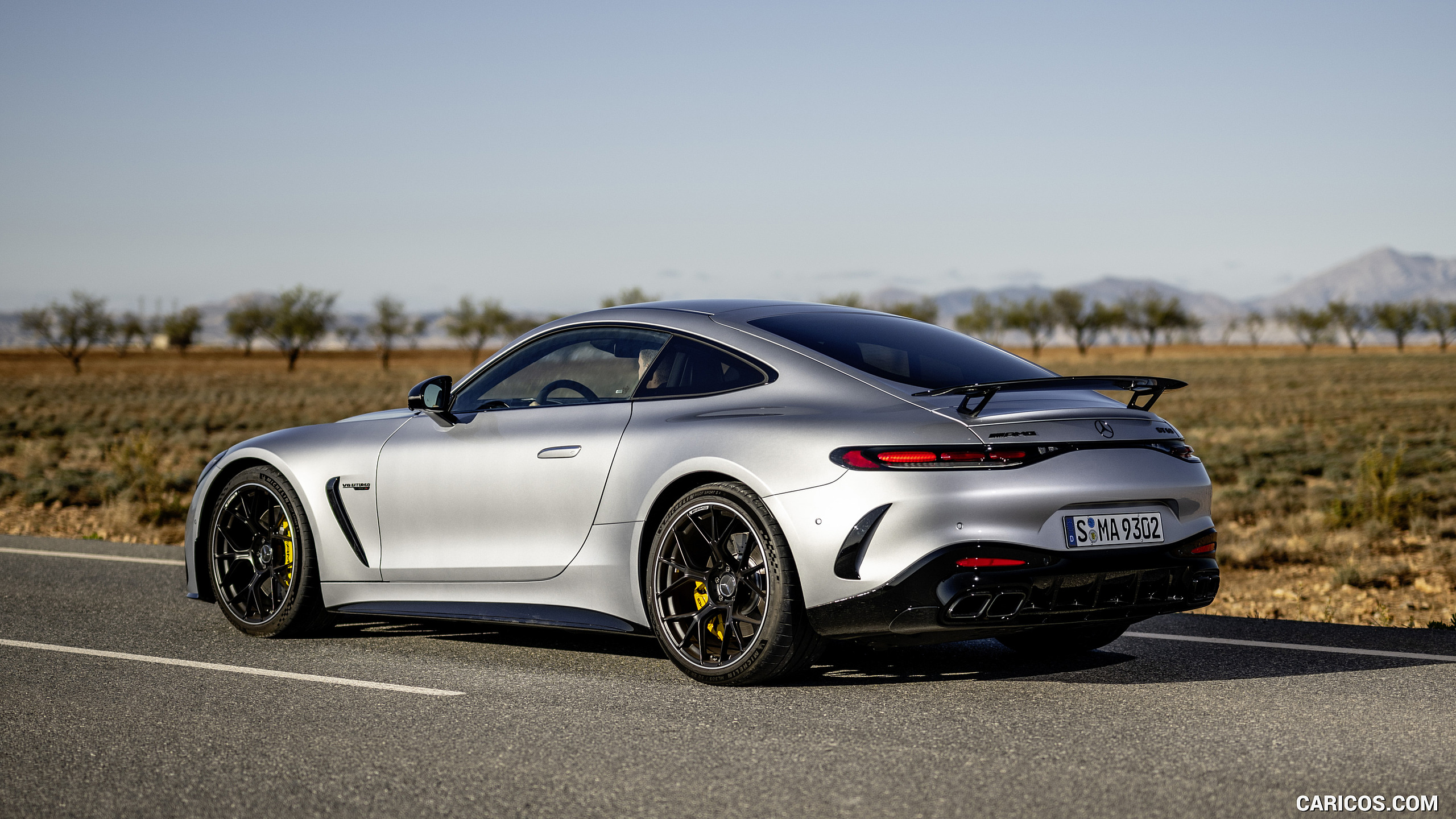 2024 Mercedes-AMG GT 63 4MATIC+ Coupé (Color: Hightech Silver metallic ...