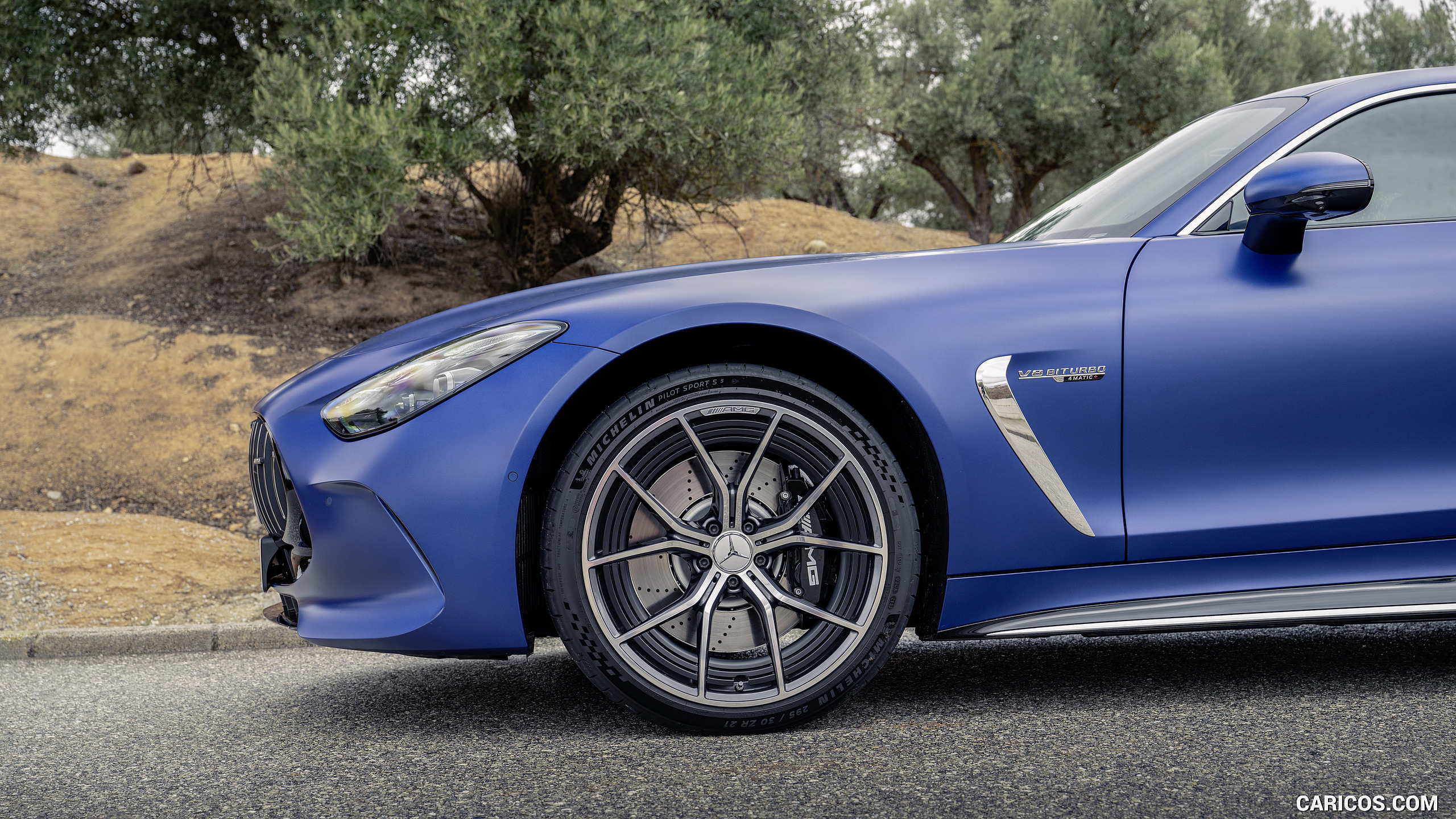 2024 MercedesAMG GT 63 4MATIC+ Coupé (Color MANUFAKTUR Spectral Blue