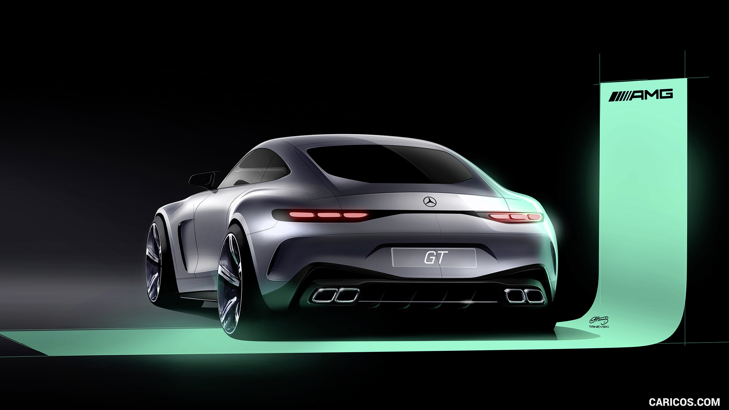 2024 Mercedes-AMG GT 63 Coupé 4MATIC+ - Design Sketch, #53 of 62