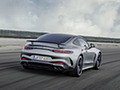 2024 Mercedes-AMG GT 63 Coupé 4MATIC+ with AMG Aerodynamic package (Color: High-Tech Silver Metallic) - Rear Three-Quarter