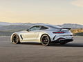 2024 Mercedes-AMG GT 63 Coupé 4MATIC+ with AMG Aerodynamic package (Color: High-Tech Silver Metallic) - Rear Three-Quarter