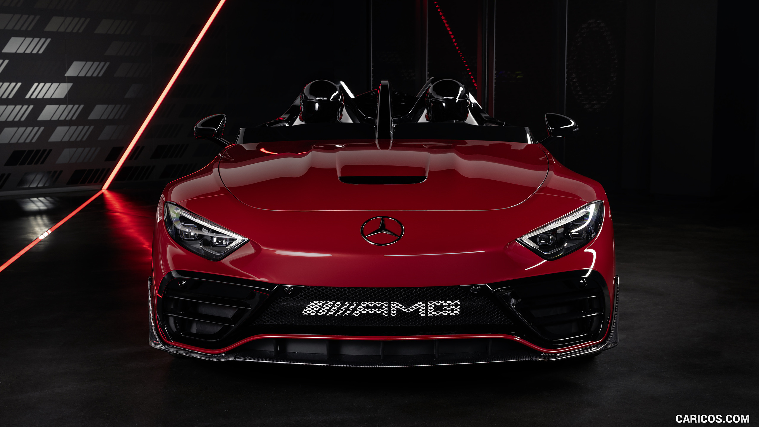 2024 Mercedes-AMG PureSpeed Concept (Color: Le Mans Red and Graphite Grey Metallic) - Front, #12 of 27