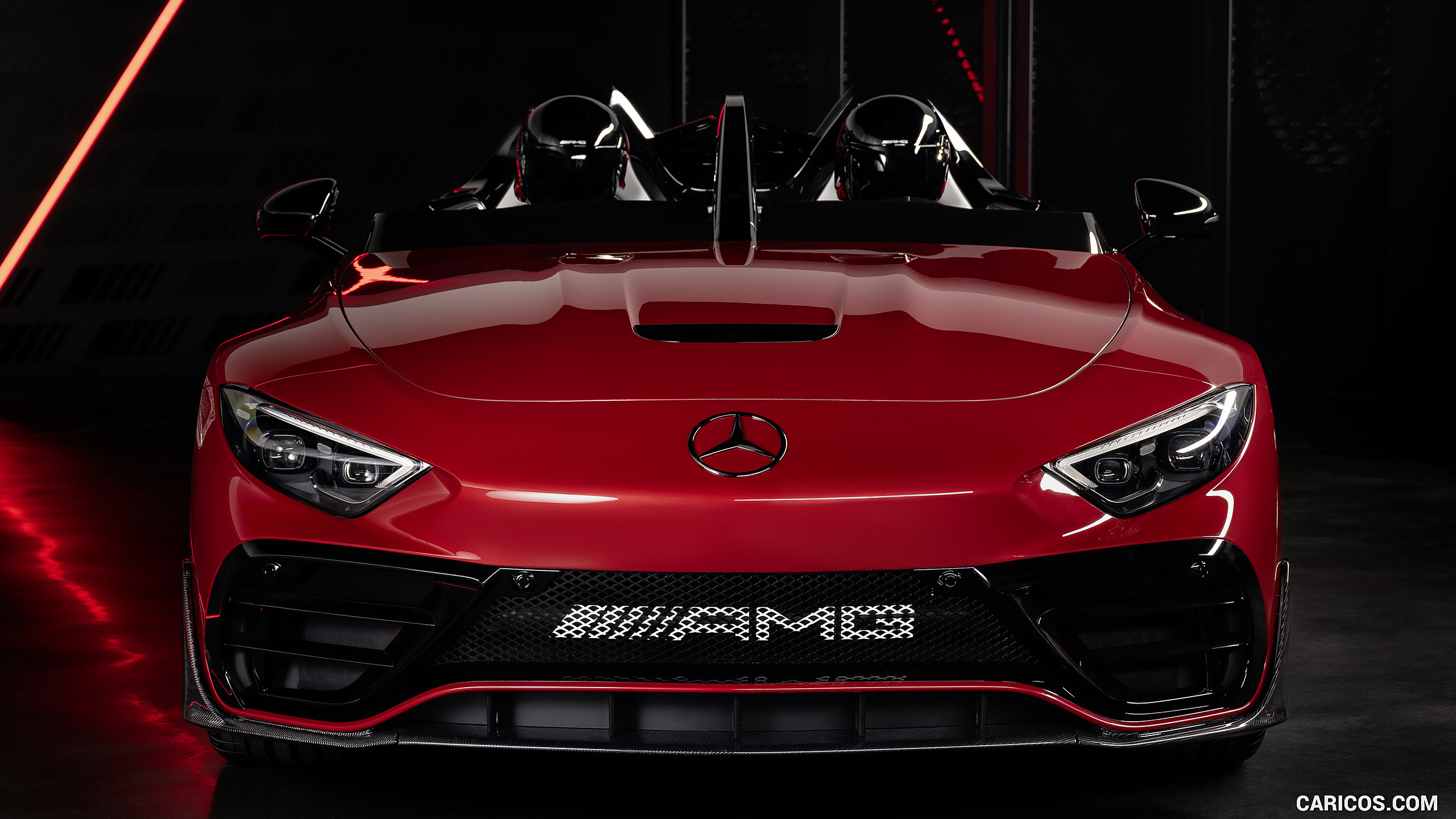 2024 Mercedes-AMG PureSpeed Concept (Color: Le Mans Red and Graphite Grey Metallic) - Front, #13 of 27