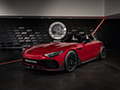 2024 Mercedes-AMG PureSpeed Concept (Color: Le Mans Red and Graphite Grey Metallic) - Front Three-Quarter