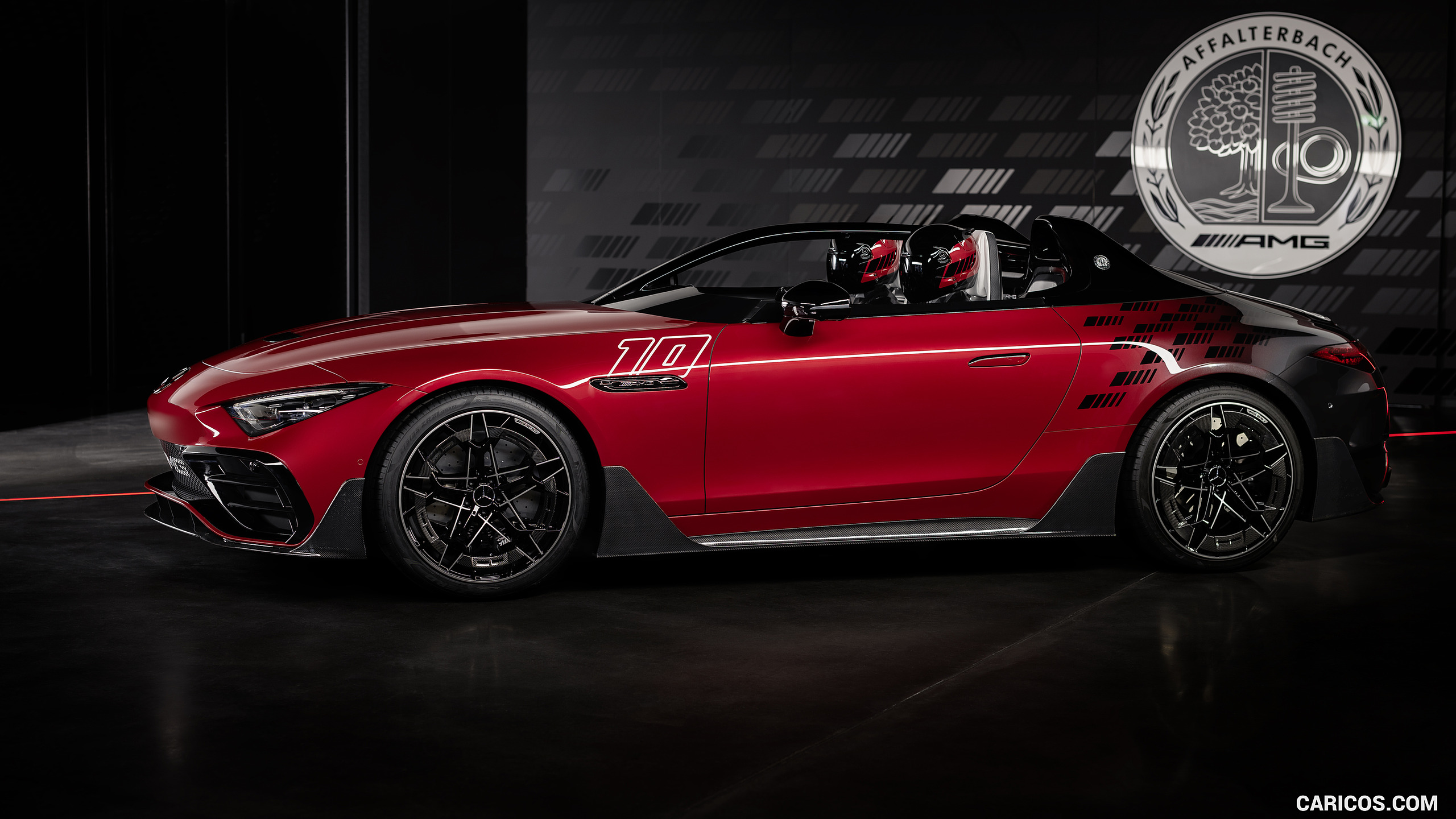 2024 Mercedes-AMG PureSpeed Concept (Color: Le Mans Red and Graphite Grey Metallic) - Side, #15 of 27