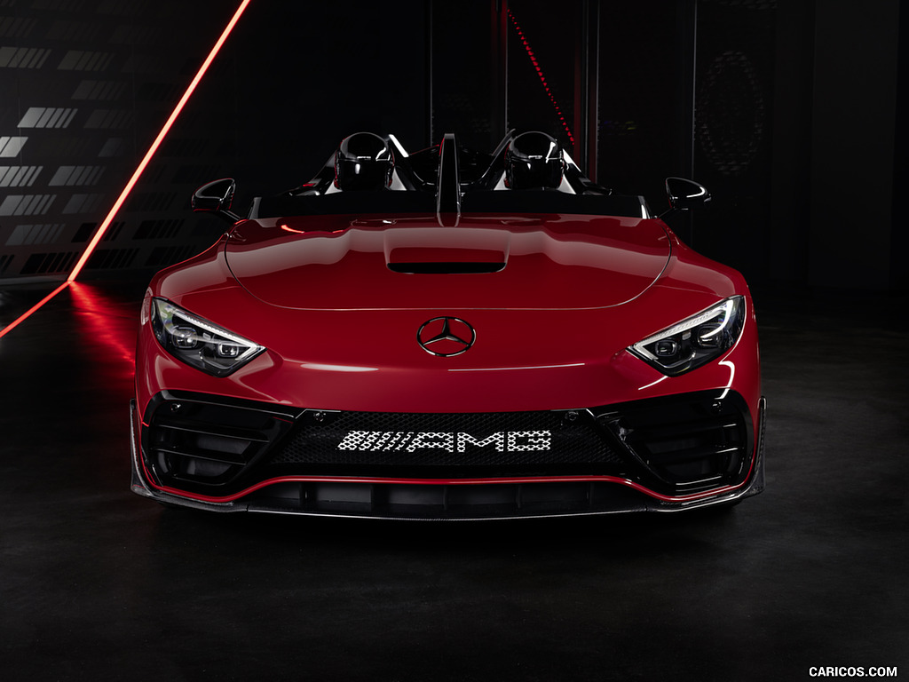 2024 Mercedes-AMG PureSpeed Concept (Color: Le Mans Red and Graphite Grey Metallic) - Front