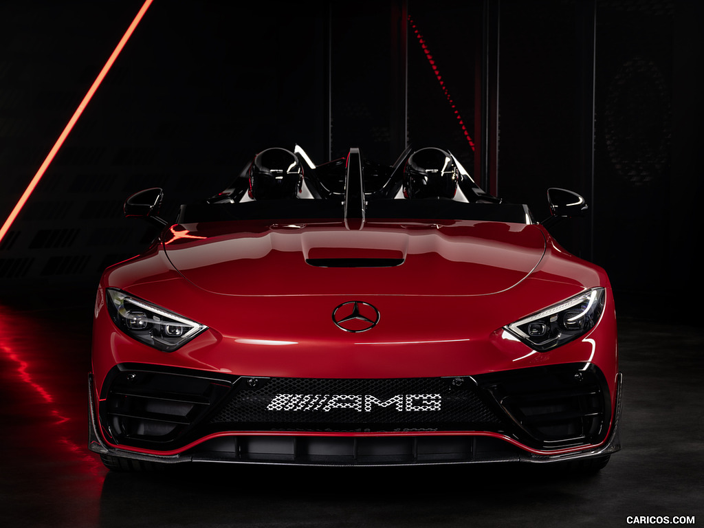 2024 Mercedes-AMG PureSpeed Concept (Color: Le Mans Red and Graphite Grey Metallic) - Front