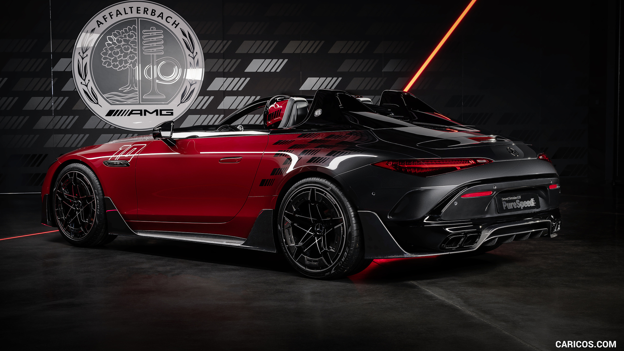 2024 Mercedes-AMG PureSpeed Concept (Color: Le Mans Red and Graphite ...