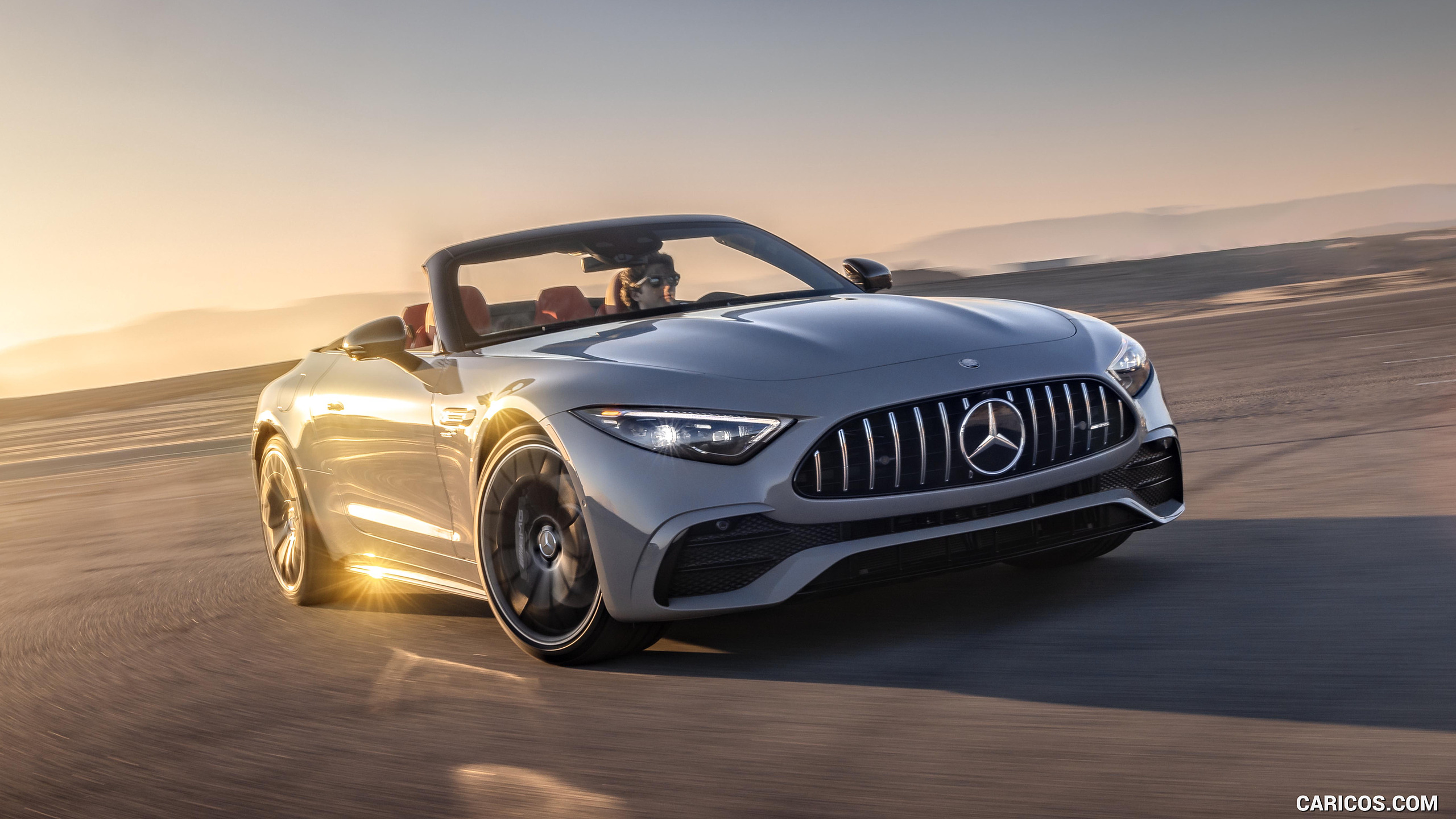 2024 Mercedes-AMG SL 43 (US-Spec) - Front Three-Quarter, #3 of 43