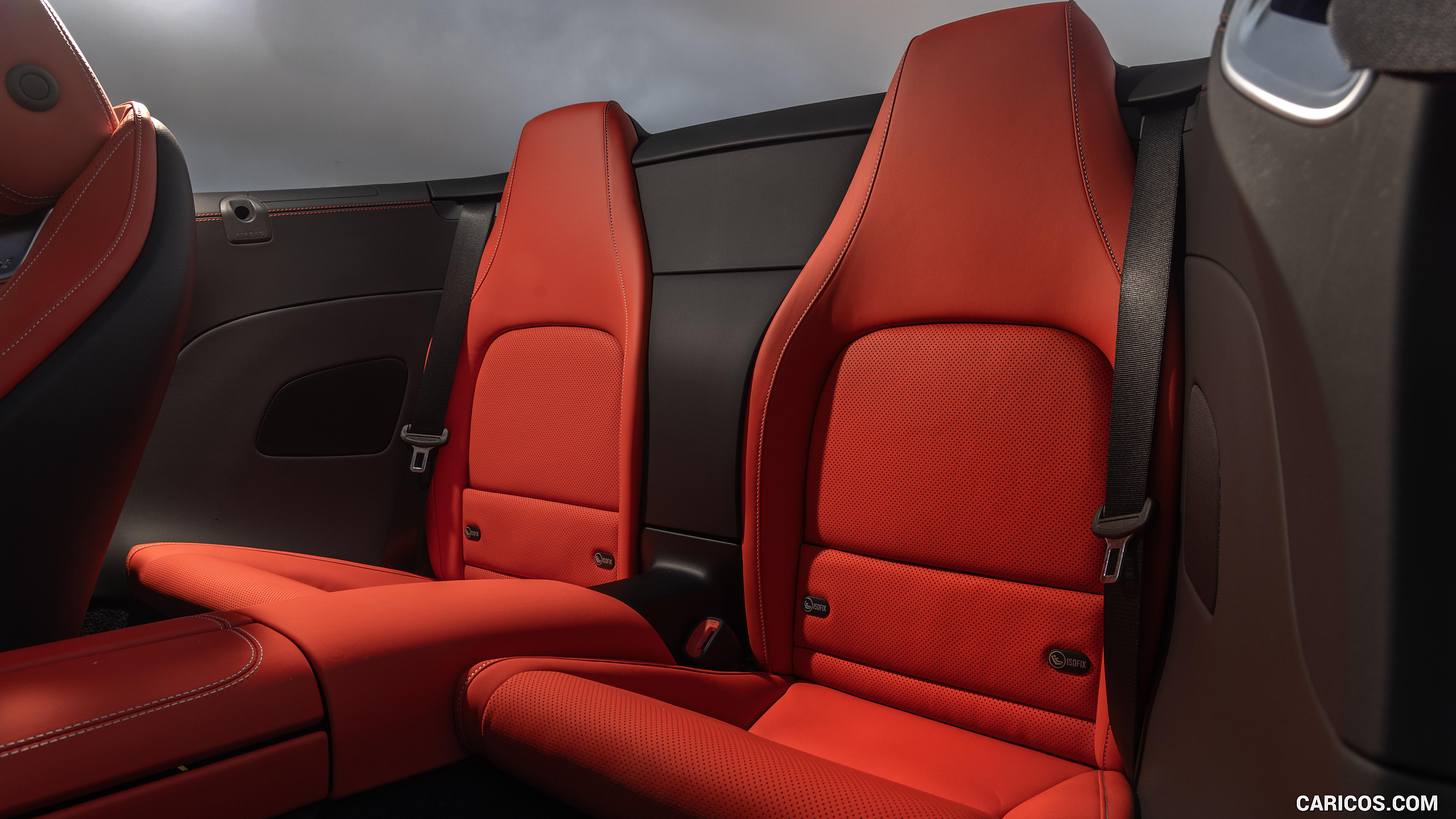 2024 Mercedes-AMG SL 43 (US-Spec) - Interior, Rear Seats, #43 of 43
