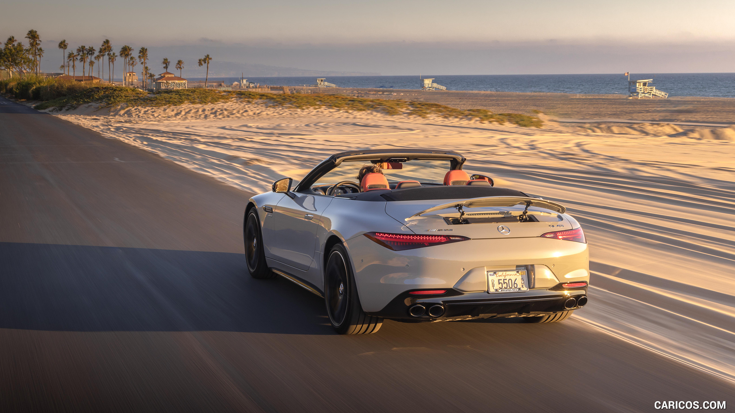 2024 Mercedes-AMG SL 43 (US-Spec) - Rear Three-Quarter, #2 of 43