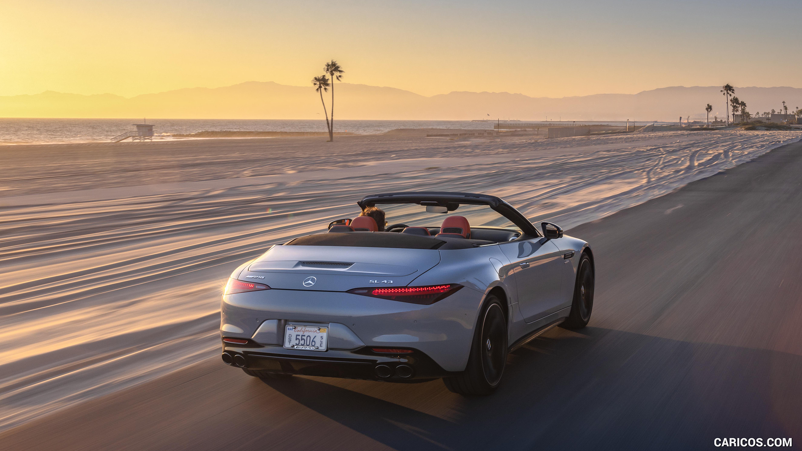 2024 Mercedes-AMG SL 43 (US-Spec) - Rear Three-Quarter, #5 of 43