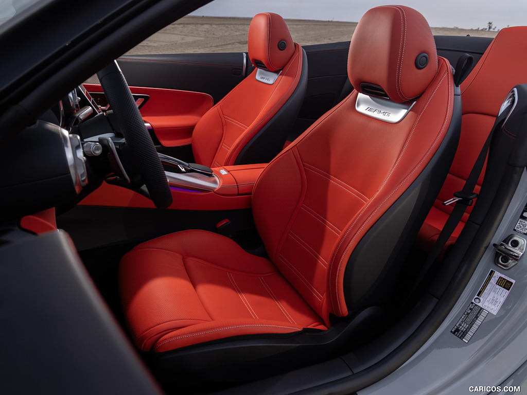 2024 Mercedes-AMG SL 43 (US-Spec) - Interior, Front Seats