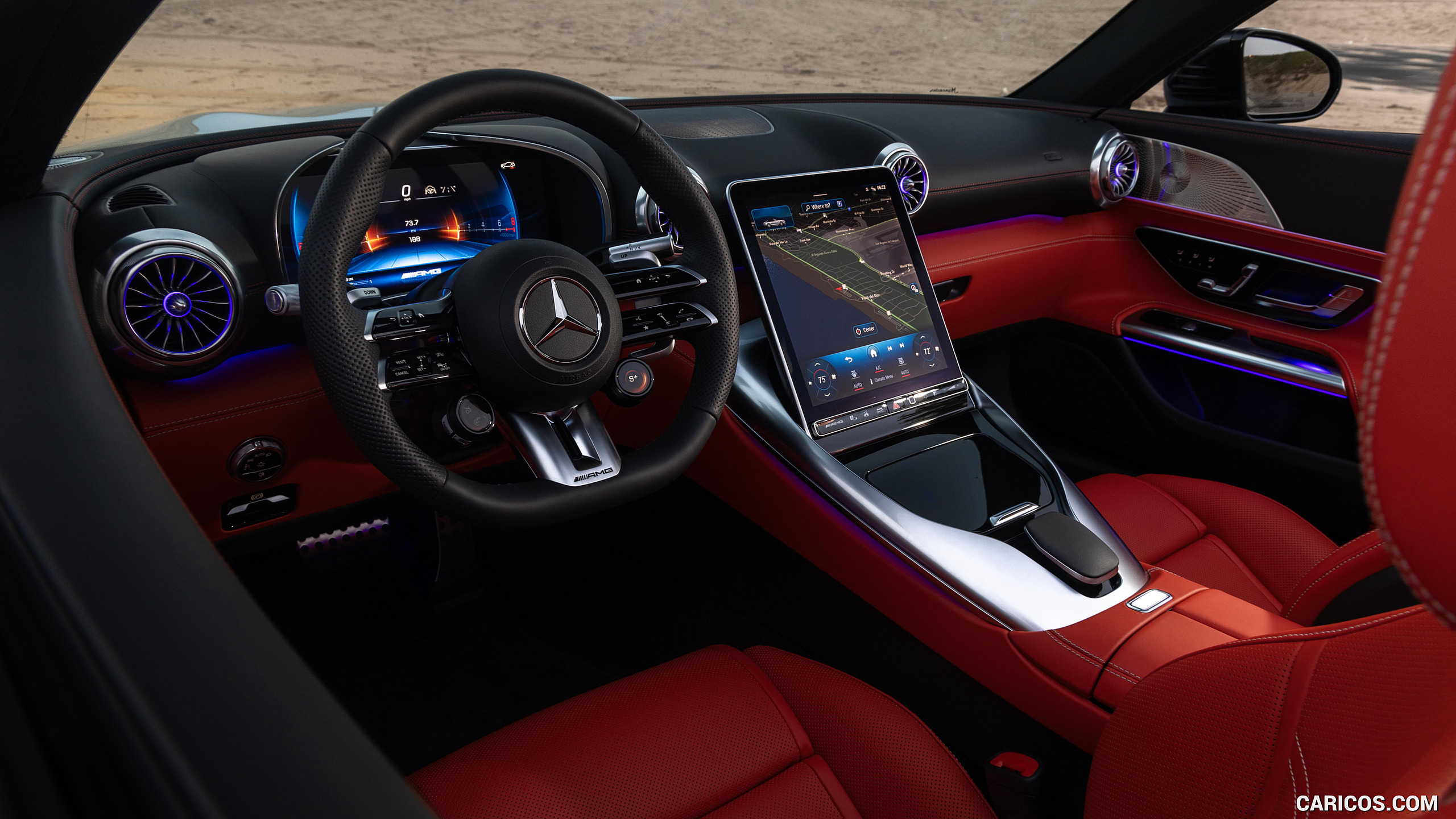 2024 MercedesAMG SL 43 (USSpec) Interior Caricos