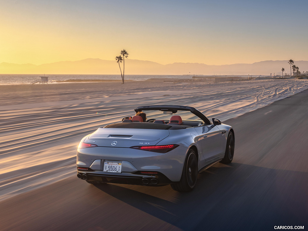 2024 Mercedes-AMG SL 43 (US-Spec) - Rear Three-Quarter