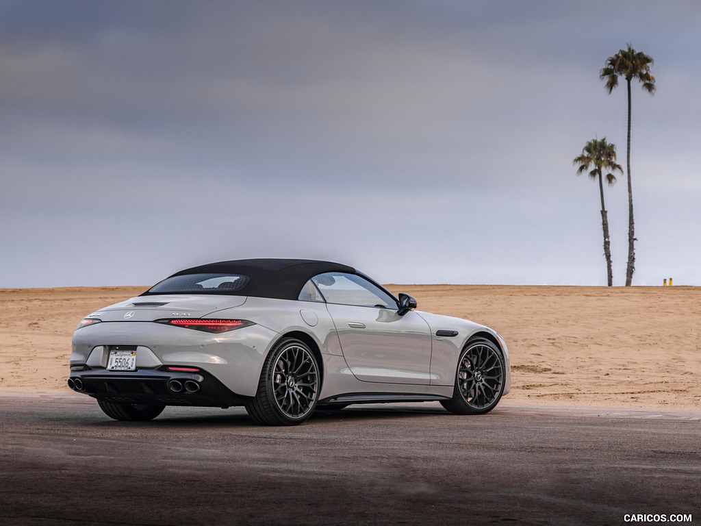 2024 Mercedes-AMG SL 43 (US-Spec) - Rear Three-Quarter