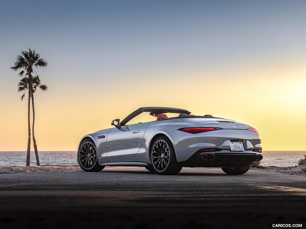 2024 Mercedes-AMG SL 43 (US-Spec) - Rear Three-Quarter