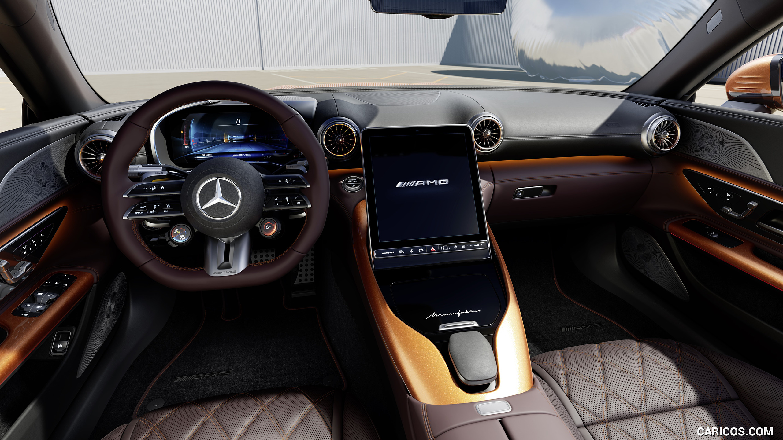2024 Mercedes-AMG SL 63 MANUFAKTUR Big Sur - Interior, #3 of 5
