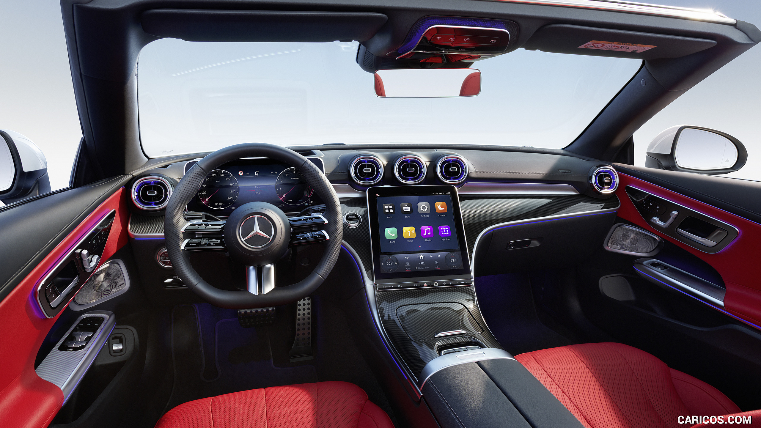 2024 MercedesBenz CLE Cabriolet Interior Caricos