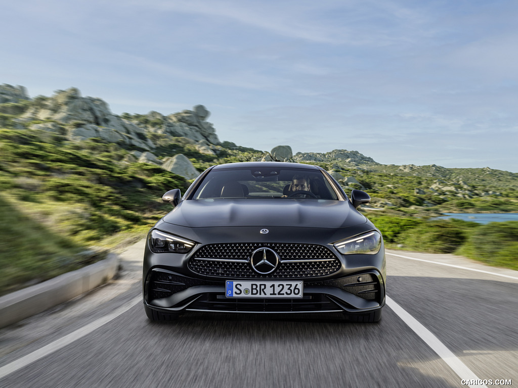 2024 Mercedes-Benz CLE Coupe AMG line (Color: Graphite Grey Magno) - Front