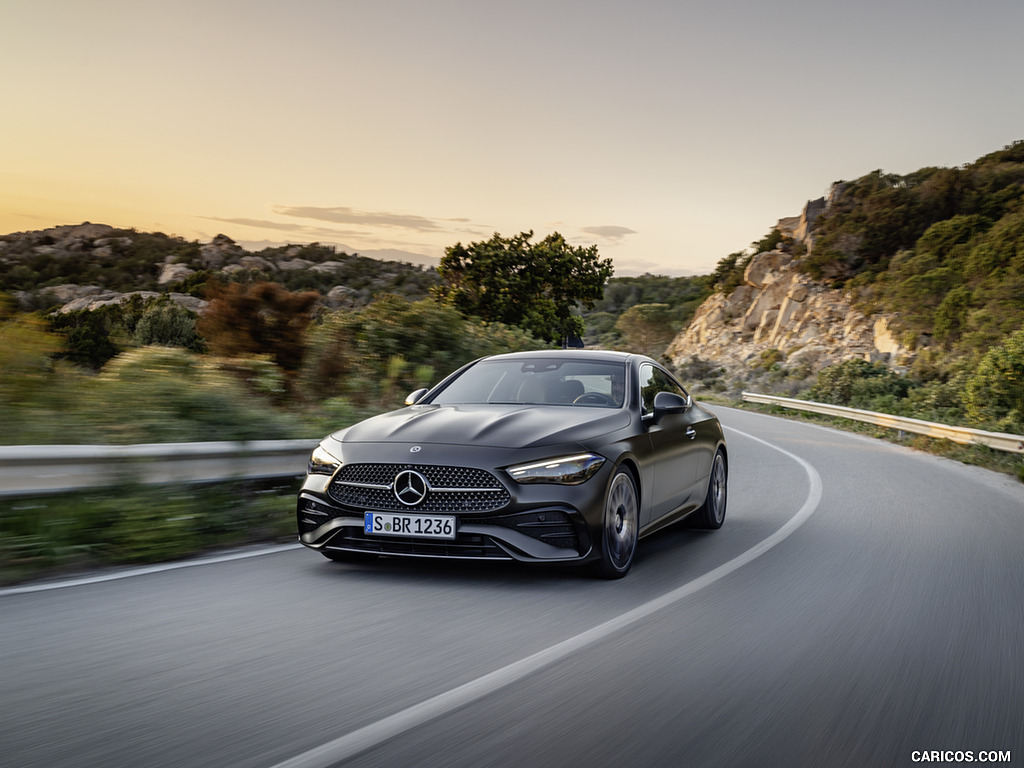 2024 Mercedes-Benz CLE Coupe AMG line (Color: Graphite Grey Magno) - Front