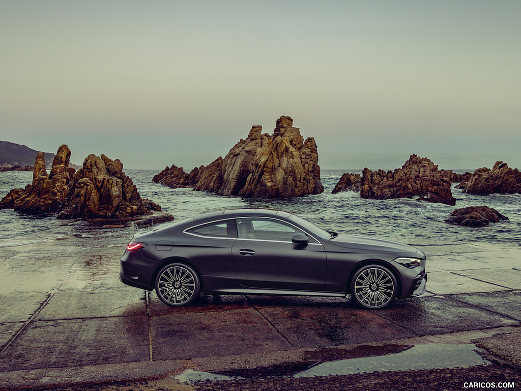 2024 Mercedes-Benz CLE Coupe AMG line (Color: Graphite Grey Magno) - Side