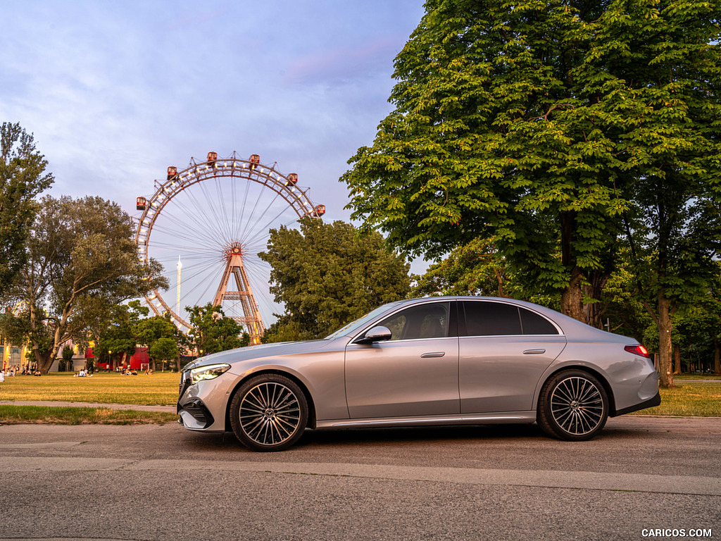 2024 Mercedes-Benz E 220 d 4MATIC (Color: High Tech Silver Metallic) - Side