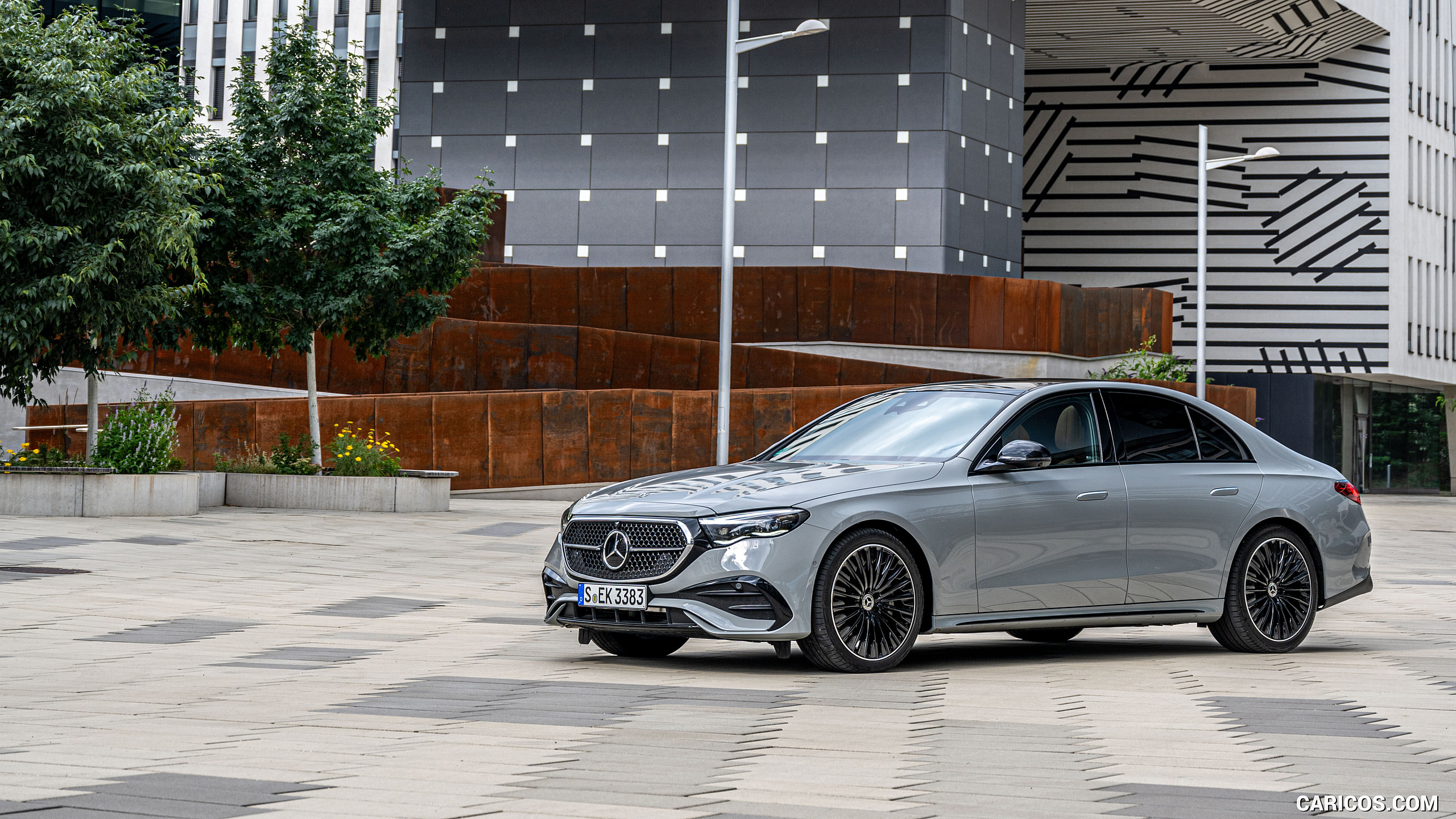 2024 MercedesBenz E 450 4MATIC (Color Alpine Grey Solid) Front