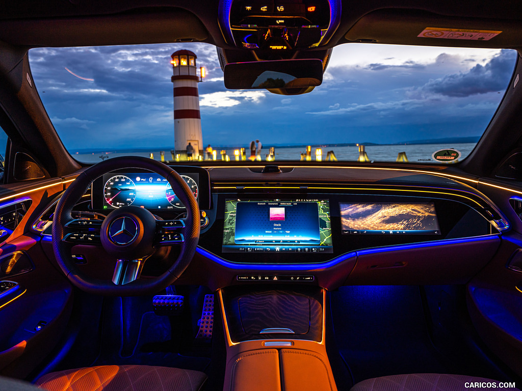 2024 Mercedes-Benz E 450 4MATIC (Color: Alpine Grey Solid) - Interior, Cockpit