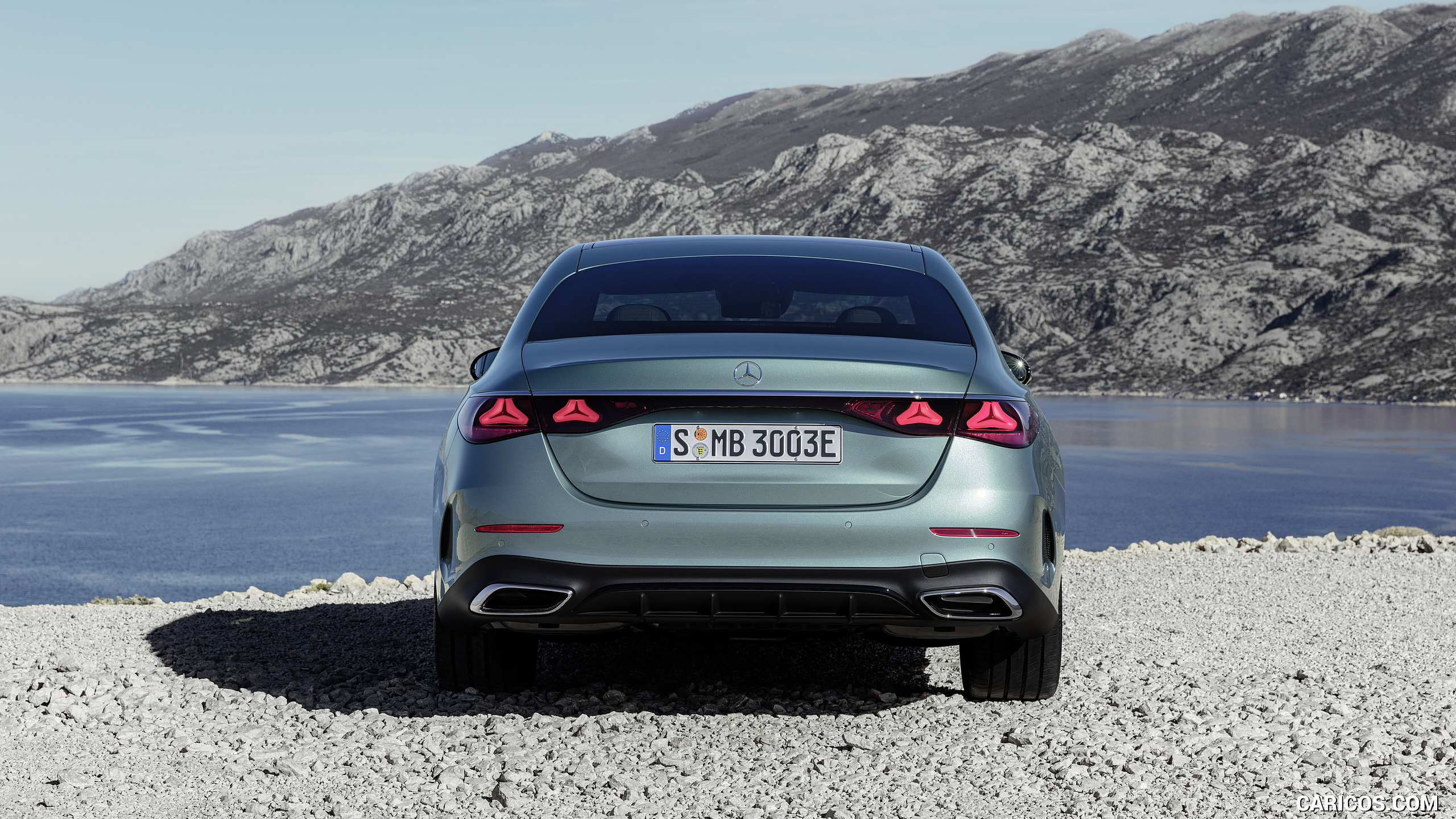 2024 Mercedes-Benz E-Class Plug-In Hybrid AMG Line Color: (Verde Silver) - Rear, #18 of 158