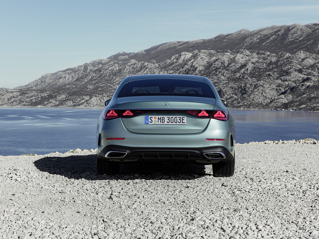 2024 Mercedes-Benz E-Class Plug-In Hybrid AMG Line Color: (Verde Silver) - Rear