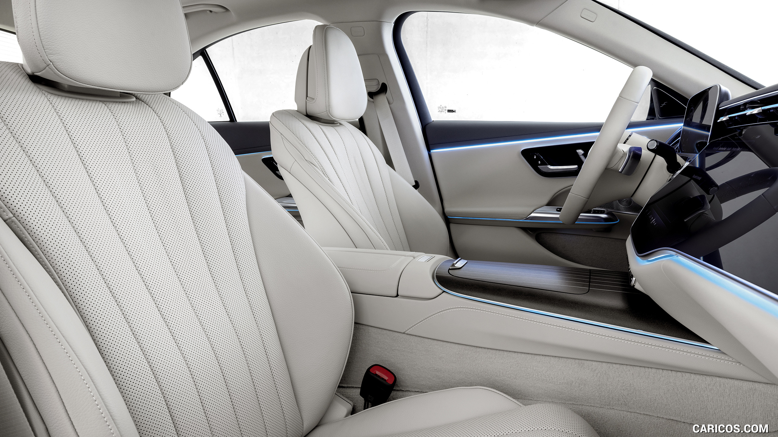 2024 Mercedes-Benz E-Class Plug-In Hybrid Exclusive Line (Color: Nautic Blue) - Interior, Front Seats, #103 of 158