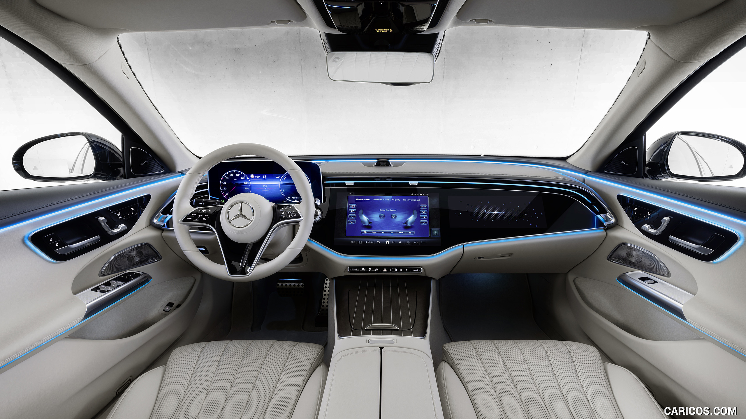 2024 Mercedes-Benz E-Class Plug-In Hybrid Exclusive Line (Color: Nautic Blue) - Interior, #99 of 158