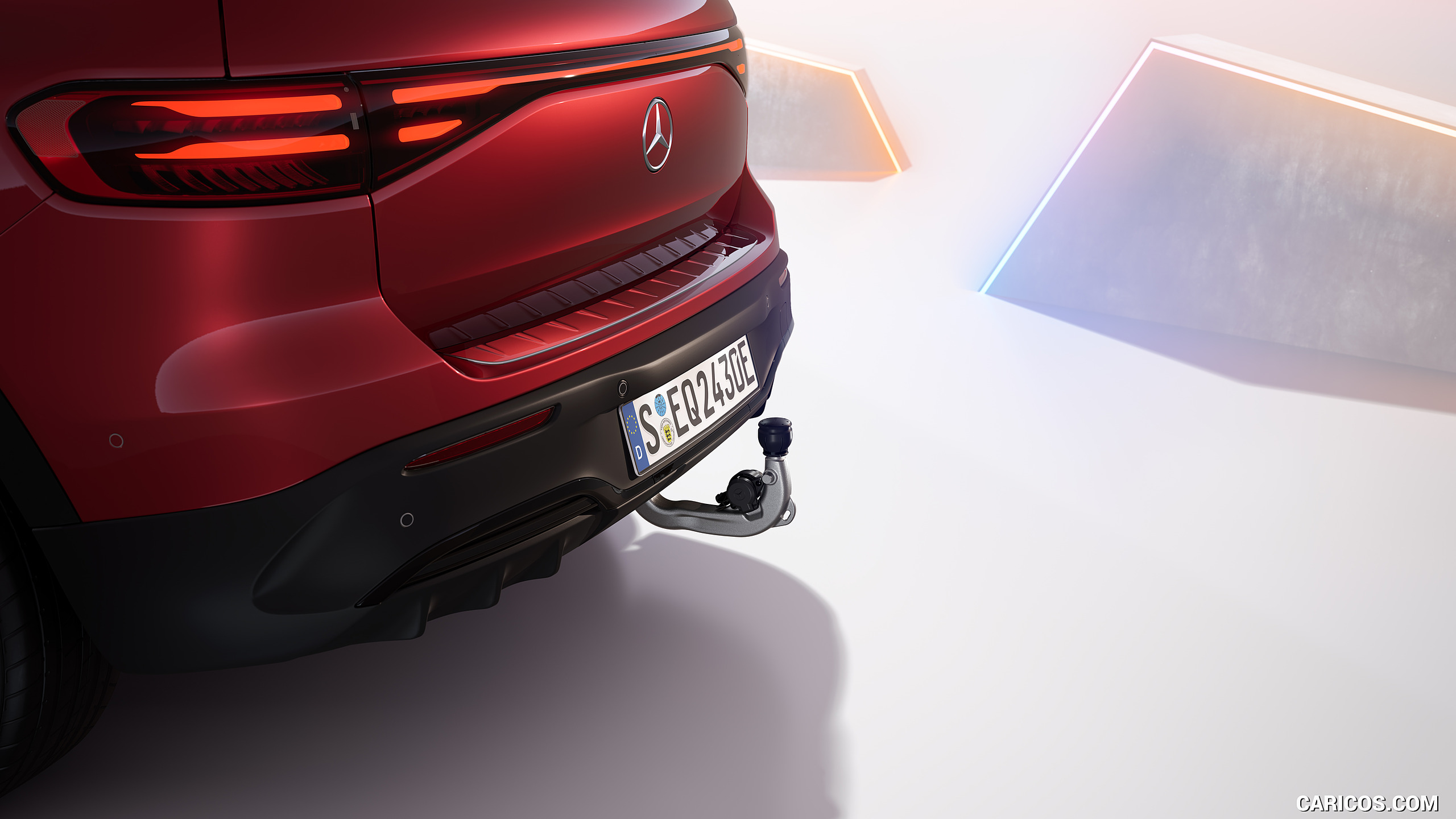 2024 Mercedes-Benz EQB (Color: Patagonia Red Metallic) - Trailer Hitch, #20 of 27