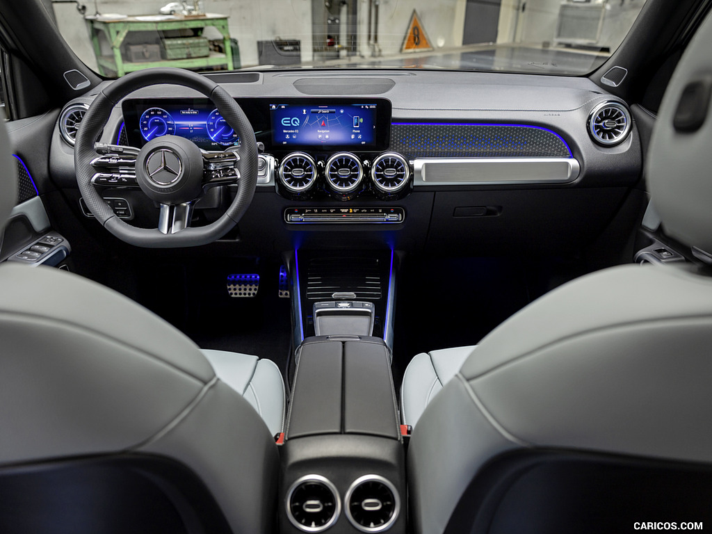 2024 Mercedes-Benz EQB - Sage Grey and Black Interior