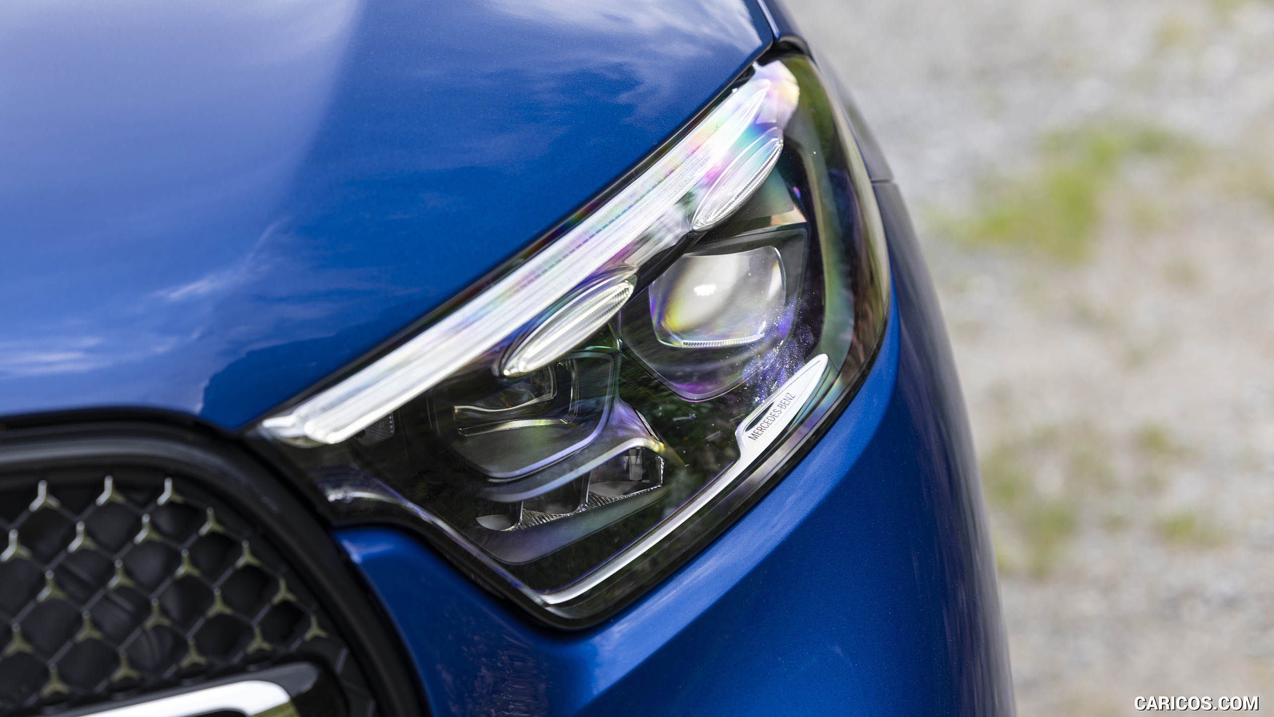 2024 Mercedes-Benz GLC 300 de 4MATIC Coupé AMG line (Color: Sectral blue) - Headlight, #82 of 182