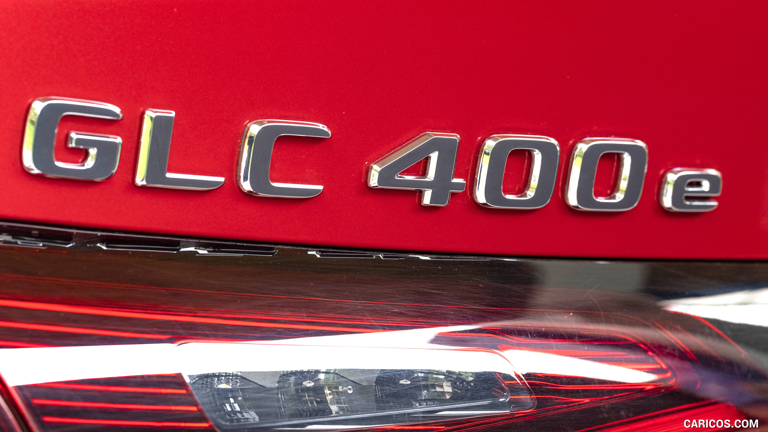 2024 Mercedes-Benz GLC 400 e 4MATIC Coupé AMG line (Color: Patagonia Red) - Badge, #168 of 182