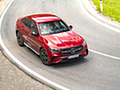 2024 Mercedes-Benz GLC 400 e 4MATIC Coupé AMG line (Color: Patagonia Red) - Front Three-Quarter