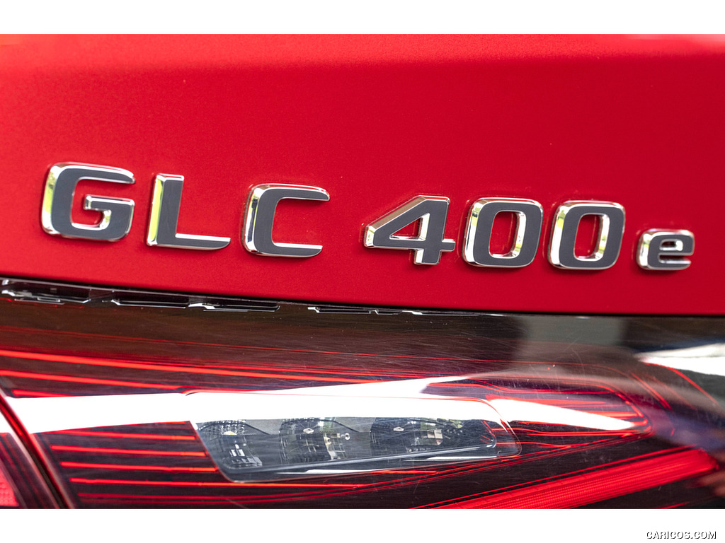 2024 Mercedes-Benz GLC 400 e 4MATIC Coupé AMG line (Color: Patagonia Red) - Badge