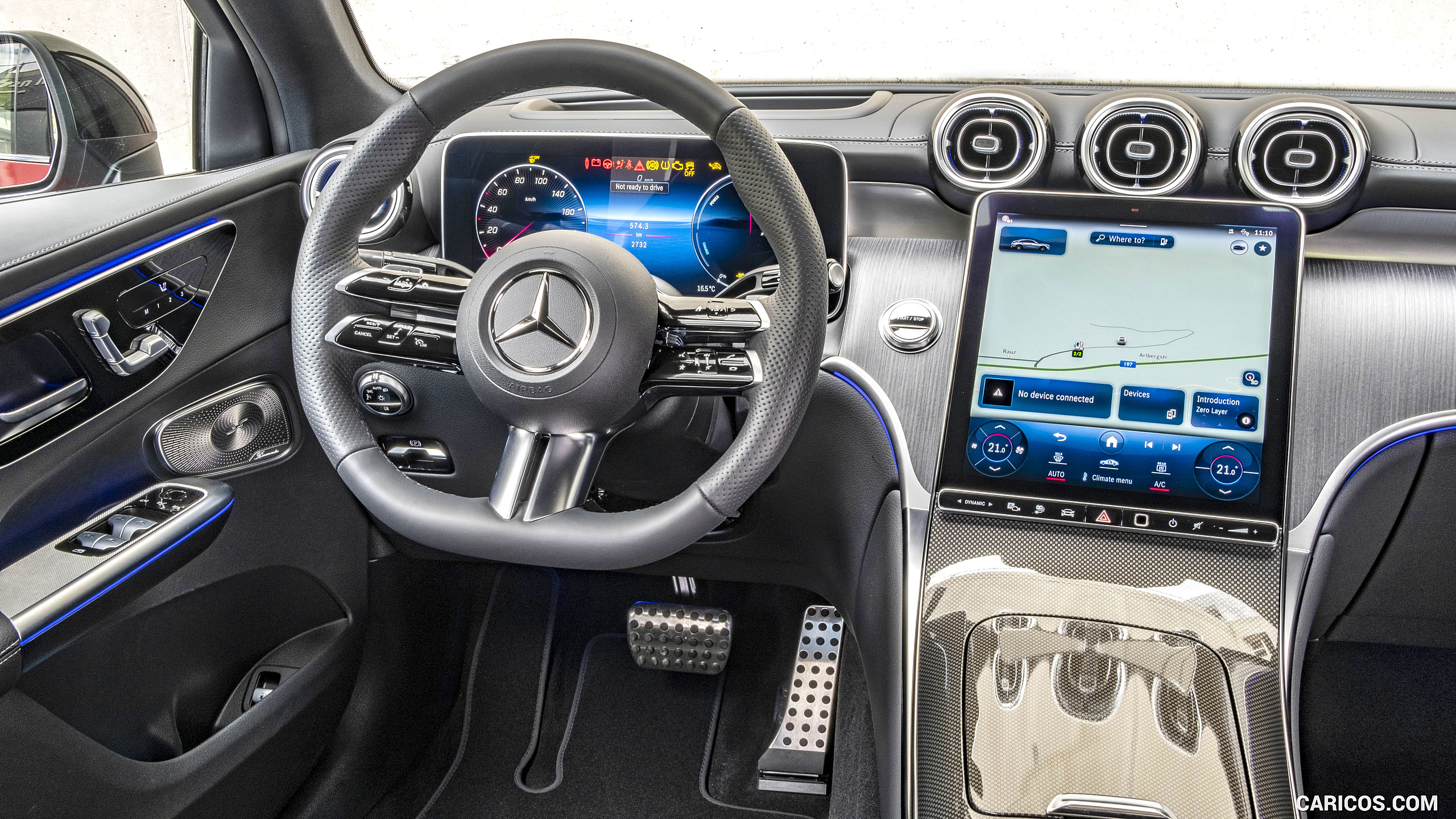 2024 Mercedes-Benz GLC 400 e 4MATIC Coupé AMG line - Interior, Cockpit, #175 of 182