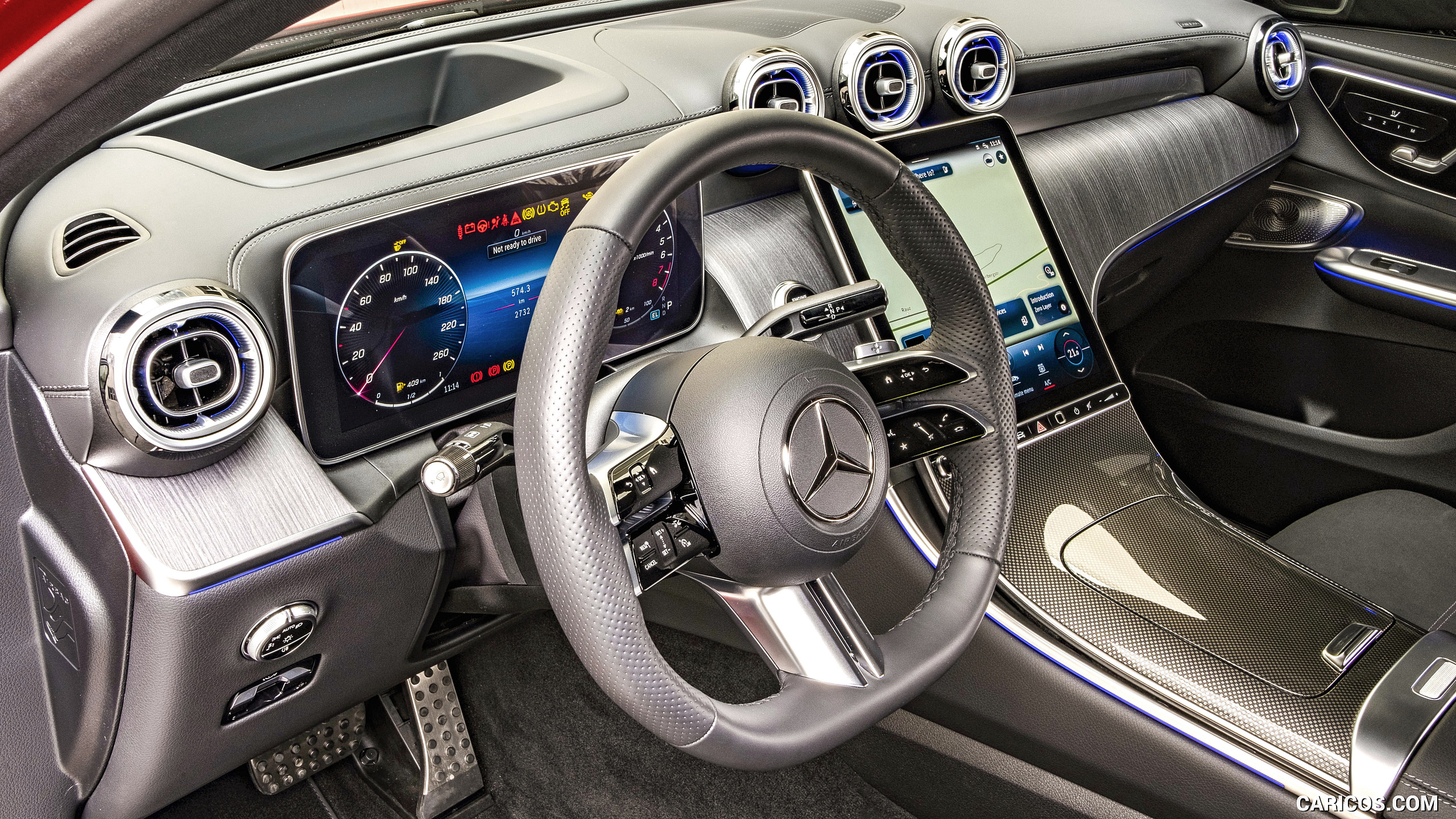 2024 Mercedes-Benz GLC 400 e 4MATIC Coupé AMG line - Interior, #174 of 182